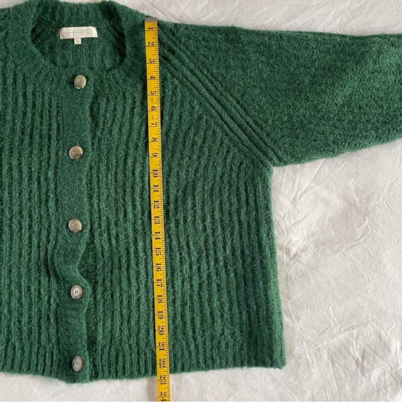 Hansel From Basel Kelly Green Chunky Cardigan - Picture 5 of 6